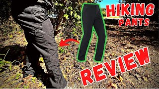 Waterproof Softshell Pants Winter Hiking Amazon  Review [upl. by Dijam]