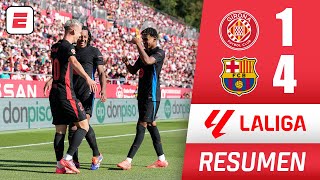 BARCELONA tomó revancha y le metió una grosera goleada por 41 al GIRONA Doblete de YAMAL  La Liga [upl. by Georges]