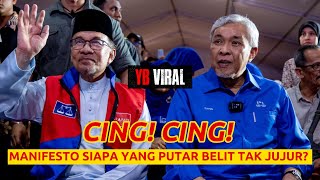 CING CING MANIFESTO SIAPA YANG PUTAR BELIT TAK JUJUR [upl. by Fedak]