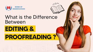 What is the Difference Between Editing and Proofreading with Examples  Home of Dissertations [upl. by Noiram56]