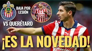 🚨 ¡NOTICIAS CHIVAS Hay NOVEDADES en la CONVOCATORIA regresa BRIZUELA y es BAJA el CHARAL 🚨 [upl. by Adlare]