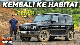 MASIH BISA OFFROAD MERCEDES BENZ GCLASS G 400 D 2022  DIRT CARVLOG 505 [upl. by Azrim434]