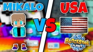 MIKALO vs USA na BlockStarPlanet [upl. by Janicki]