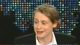 Macaulay Culkin defends Michael Jackson quothe is very kidlike himselfquot [upl. by Tavia]