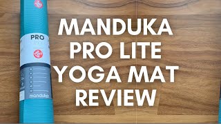 Manduka Pro Lite yoga mat review yoga yogamat [upl. by Roice]