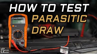 How To Test Parasitic Draw on a Car Battery [upl. by Acinnor]