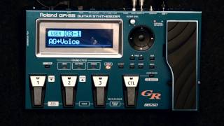 GR55 Guitar Synthesizer Demo part 1 [upl. by Adner]