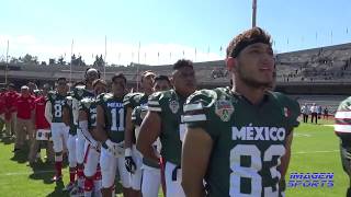 Tazón Azteca XLV Selección Mexicana de la ONEFA vs All American Eagles [upl. by Fionnula]