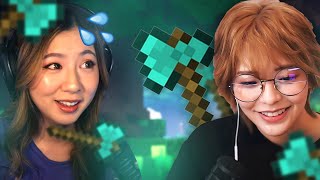 I CAN DO WHAT WITH LESLIE  MINECRAFT FAMSMP DAY 2 ft Fuslie amp Foolish [upl. by Daveda]