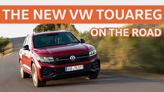 THE NEW VW TOUAREG on the road 🔥 [upl. by Banwell]