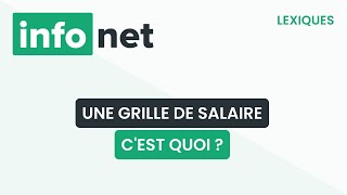 Une grille de salaire cest quoi  définition aide lexique tuto explication [upl. by Mond132]