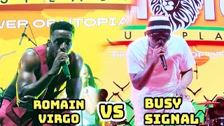 BUSY SIGNAL AND ROMAIN VIRGO BIG FORWARD LIVE AT ROTOTOM FESTIVAL 2024 [upl. by Lorrad]