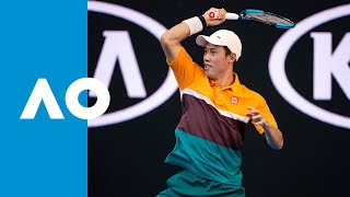 Pablo Carreno Busta v Kei Nishikori third set highlights 4R  Australian Open 2019 [upl. by Esinert]