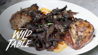 Pheasant Breast with Elderberry amp Mushroom Sauce  Wild Table [upl. by Anilehcim527]