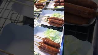 Awesome Thai meatballs streetfoodfoodthaifoodstylethaistreetfoodthaifood [upl. by Ahsin]