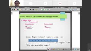 Process Synchronization II  Operating System Lectures 2021  Dr Bibhas Ghoshal IIITA [upl. by Aneek]