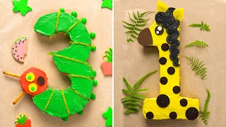 Coolest Number Cake Hacks 🎂 DIY Homemade Number Buttercream Cakes 🎉 Fun and Easy Cake Recipes [upl. by Phemia]