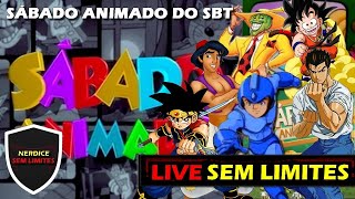 SÁBADO ANIMADO do SBT Clássicos Animados da TV LIVE SEM LIMITES [upl. by Boar758]