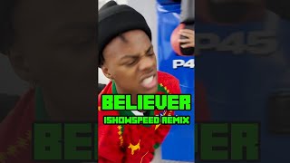 Believer  Ishowspeed Remix Minecraft Animation [upl. by Johann619]