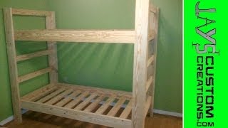 Twin Over Twin Bunk Bed  023 [upl. by Nolra806]