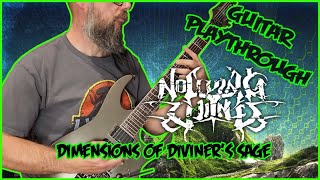 No Living Witness  Dimensions of Diviners Sage  Guitar Playthrough [upl. by Mohkos343]