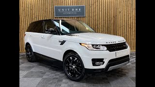 Land Rover Range Rover Sport SD4 HSE  Price in description  Unit One Automotive [upl. by Gambrill483]