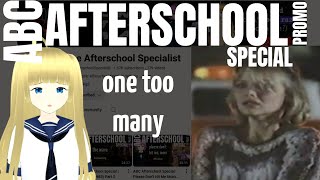 ABC Afterschool Special  One Too Many 1985 Promo [upl. by Jeanine]