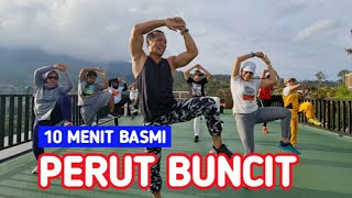 10 menit Mengecilkan perut buncit tanpa sit up [upl. by Annad14]