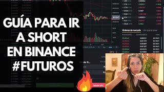 Cómo hacer SHORT en BINANCE 🔥 EJEMPLO PRÁCTICO [upl. by Drusie]