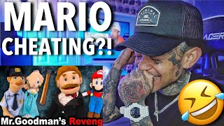 SuperBowserLogan  SuperMarioLogan  SML Movie Mr Goodmans Revenge reaction [upl. by Hewart245]