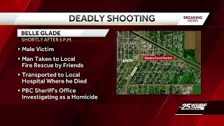 Man fatally shot in Belle Glade [upl. by Alexa]