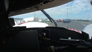 2023 Daytona 24h  06 Porsche 963 Onboard in Heavy Traffic [upl. by Finn]