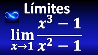 18 Límite con indeterminación 00 diferencia de cuadrados y de cubos [upl. by Ytissahc779]