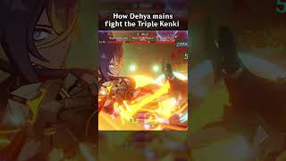 HOW DEHYA MAINS FIGHT THE TRIPLE KENKI [upl. by Etsirk]