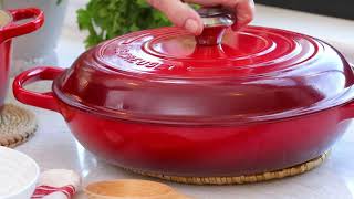 Как готовить в посуде Le Creuset из эмалированного чугуна [upl. by Alyat]