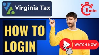 Virginia Tax Login⏬👇 va sales tax login  individualtaxvirginiagov [upl. by Eilsek657]