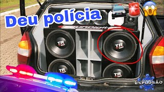 ELE COLOCOU 4 TR 620 NOVOS 😱 TOCANDO NUMA SD 8000 deu até polícia no final 🚨🚔 [upl. by Reuven]