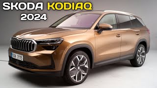 New SKODA KODIAQ 2024 First Look Luxury exterior Review [upl. by Icrad]