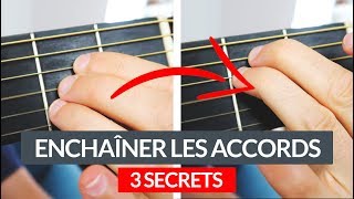 ENCHAÎNER les accords de guitare PLUS FACILEMENT [upl. by Daniels]