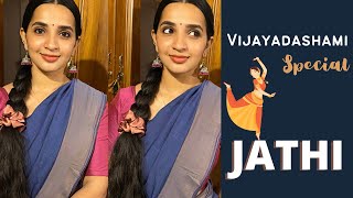 Vijayadashami Special  IndianRaga  Bharathanatyam Jathi  Malavika Krishnadas [upl. by Udale]