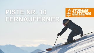 Piste 10 Fernauferner  Stubaier Gletscher [upl. by Thelma]