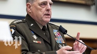 Milley defends military openmindedness amid ‘woke’ allegations [upl. by Elocim]