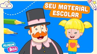 Mundo Bita  Seu Material Escolar videoinfantil [upl. by Valida]