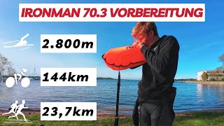 Eine Woche Ironman 703 Training 85h mit kleinen Schwierigkeiten [upl. by Farlee]