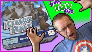 WORST BOARD GAME EVER  BIN VS JON  Iceberg Seals [upl. by Feldt]