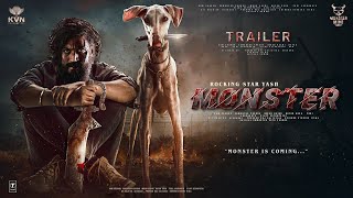 MONSTER  Hindi Trailer  Rocking Star Yash  Shruti Haasan  Boby Deol Lokesh Kanagaraj In Cinemas [upl. by Nortna165]