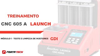 TREINAMENTO COMERCIAL TESTE E LIMPEZA DE INJETORES CNC 605A [upl. by Taylor]