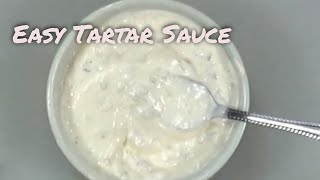 Easy Tartar Sauce Recipe  MOLCS Easy Recipes [upl. by Lauree767]