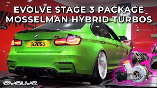 Mosselman S55 Hybrid Turbo Install  Testing  Dyno Dragy 0202mph Top Speed Run  F80 M3 F82 M4 [upl. by Aenneea]