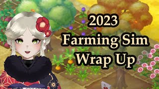 【2023】 Farming Sim Wrap Up [upl. by Mihar]